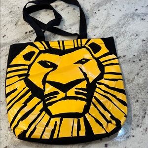 The Lion King Canvas Tote Bag Disney Theatrical Group Broadway